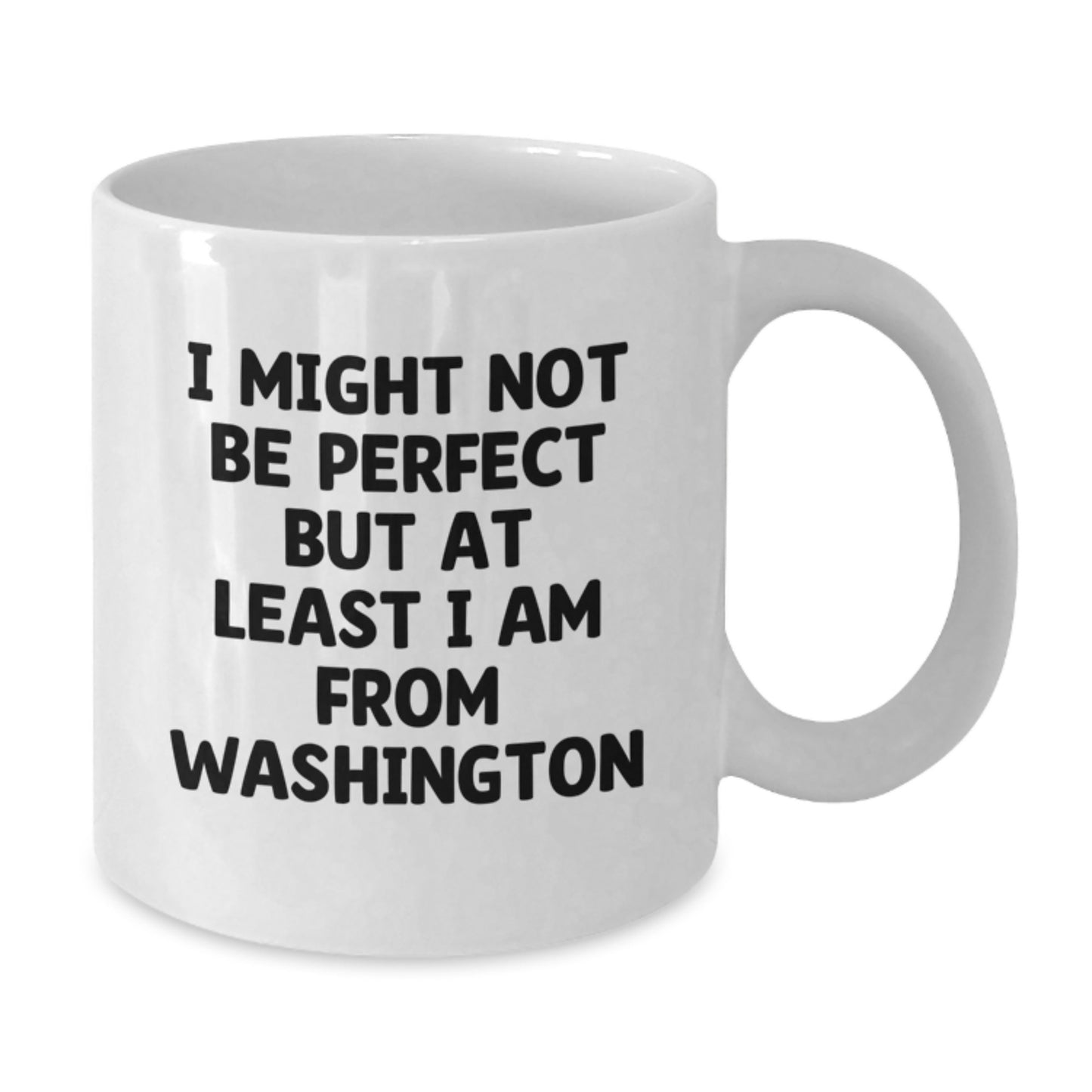 Washington Inspired Funny Quote Coffee Mug Gifts for Friends from Washington, Unique Graduation Mugs for Women or Men - Additional