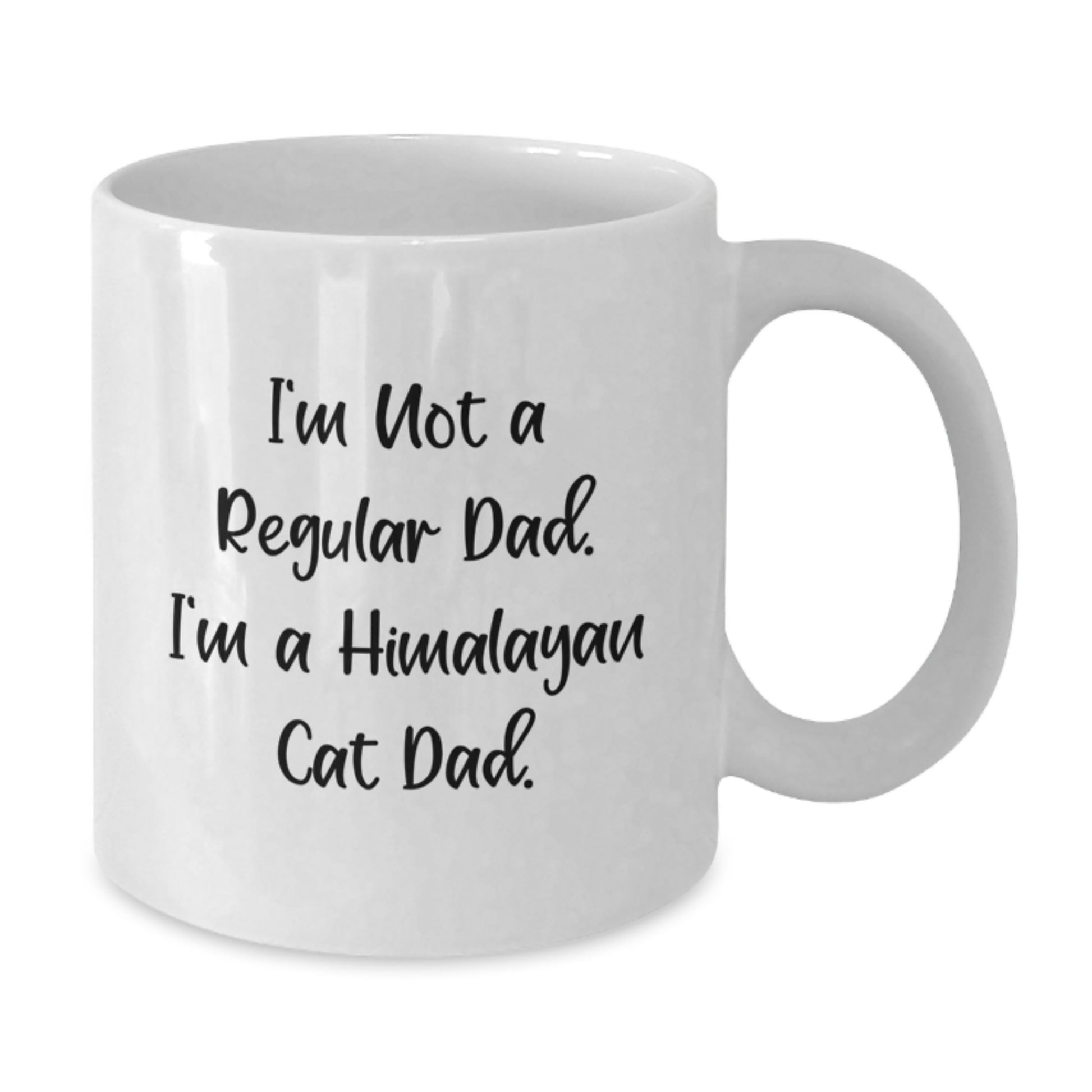 Himalayan Cat Dad Gifts from Men White Coffee Mugs for Him Graduation Unique - Additional