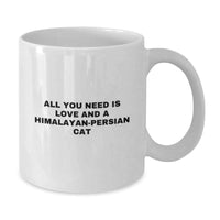 Load image into Gallery viewer, Funny Quotes for Himalayan-Persian Cat Lovers - Gifts from Men to Himalayan-Persian Cat Enthusiasts, Unique White Coffee Mugs for Christmas - Additional
