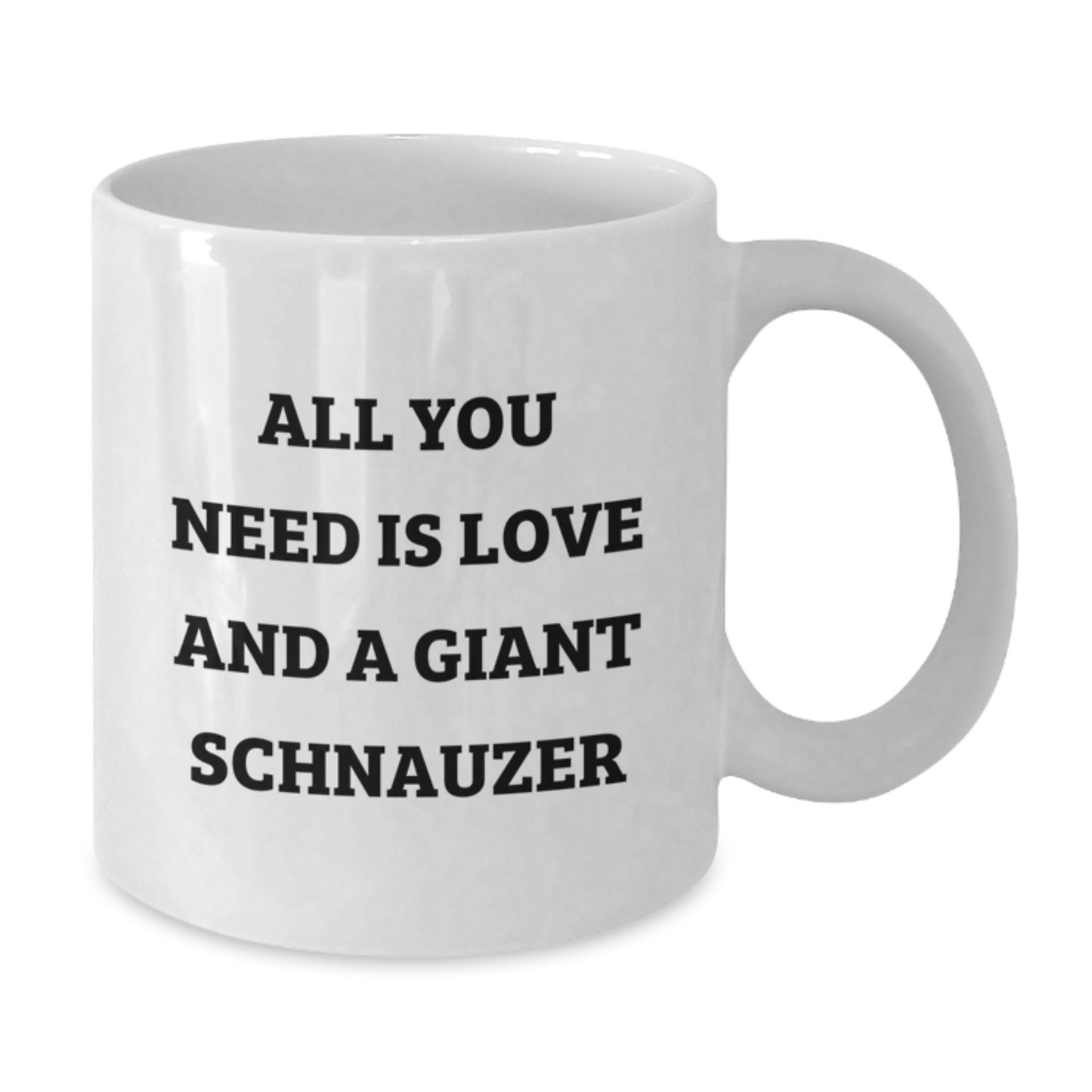 Funny Giant Schnauzer Dog Lover Gifts from Family for Giant Schnauzer Dog Parents Graduation Unique Gifts White Coffee Mug - Additional