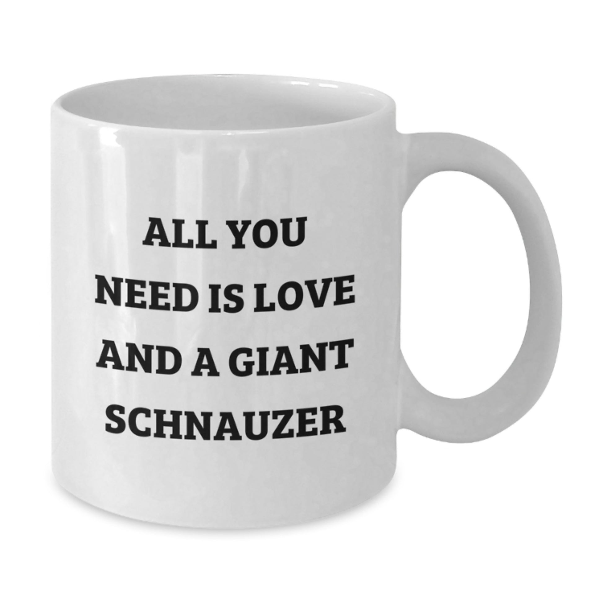 Funny Giant Schnauzer Dog Lover Gifts from Family for Giant Schnauzer Dog Parents Graduation Unique Gifts White Coffee Mug - Additional