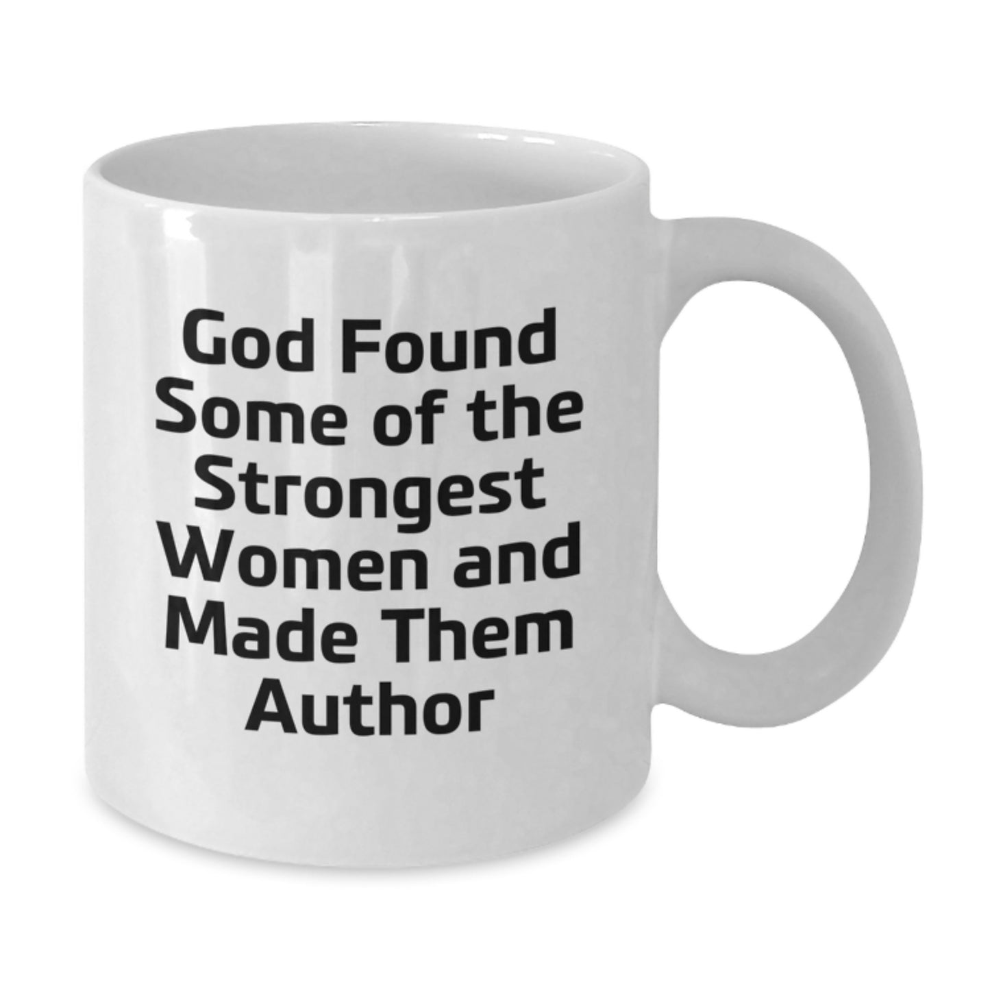 Funny Author Quotes White Coffee Mug, Graduation Unique Gifts from Women to Author, Best White Ceramic Coffee Mug for Author - Additional