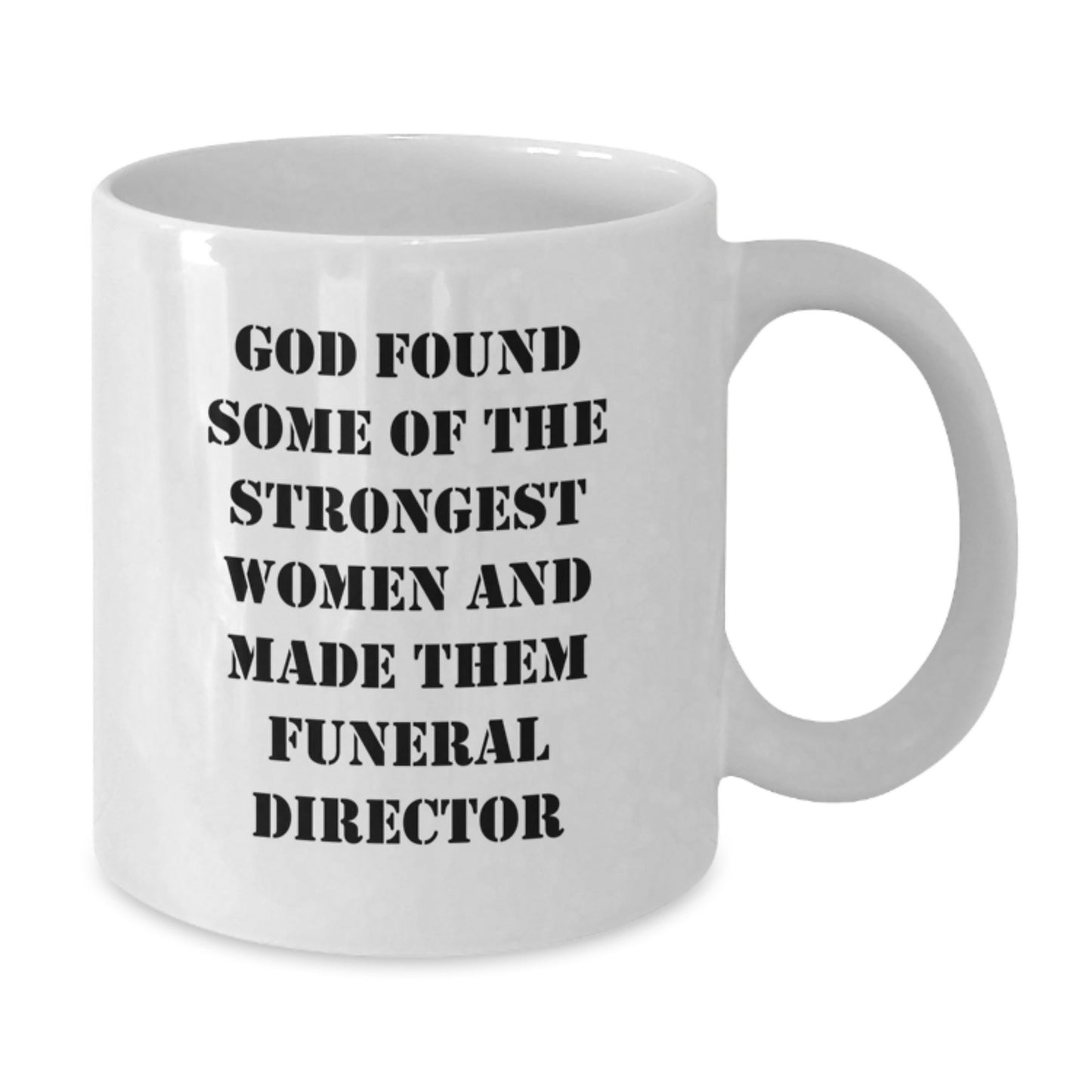 Funny Funeral Director Gifts from Women, Gifts for Funeral Director Men, White Coffee Mug for Graduation Unique Gifts - Additional