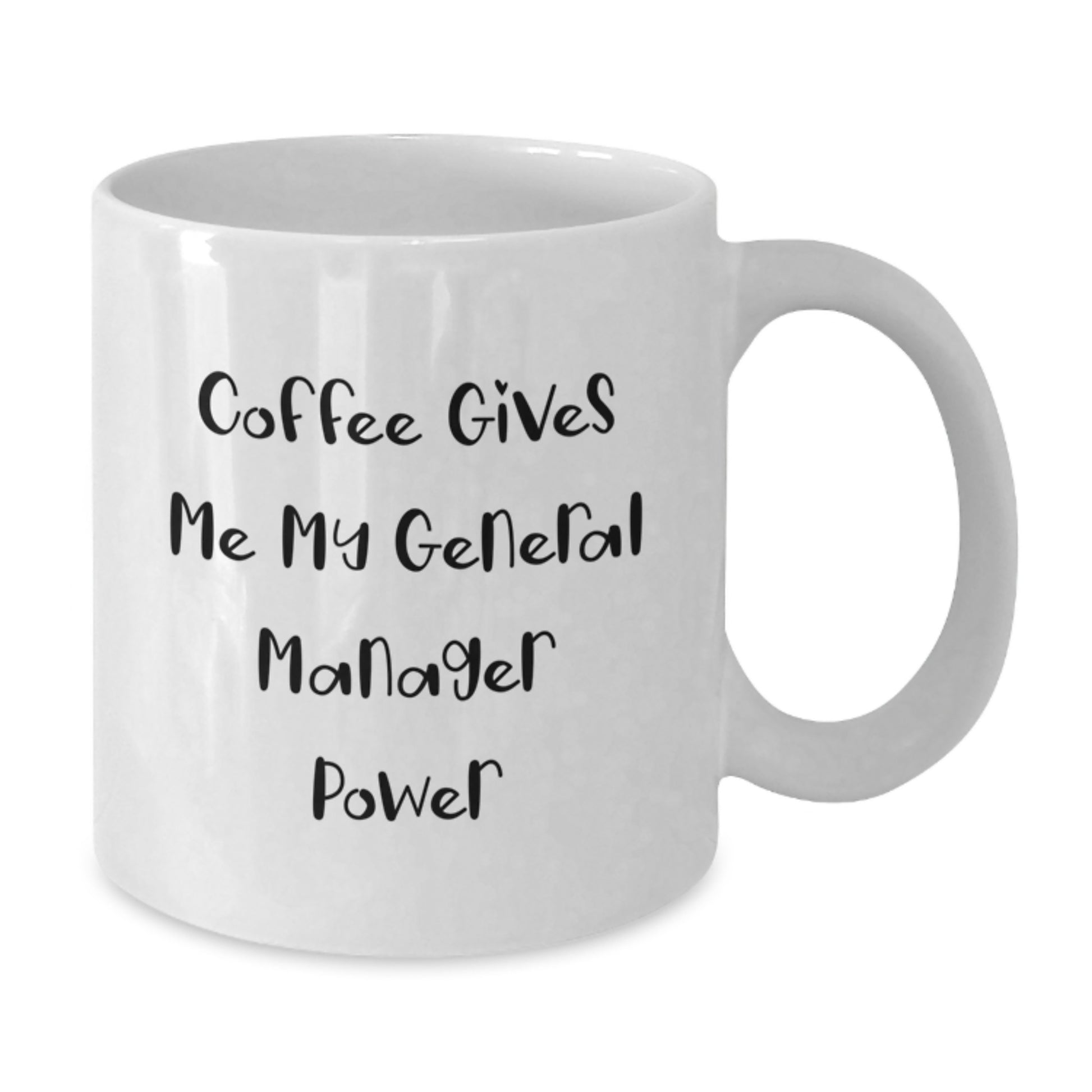 General Manager Keepsake White Coffee Mug for Him Birthday Gift - Additional