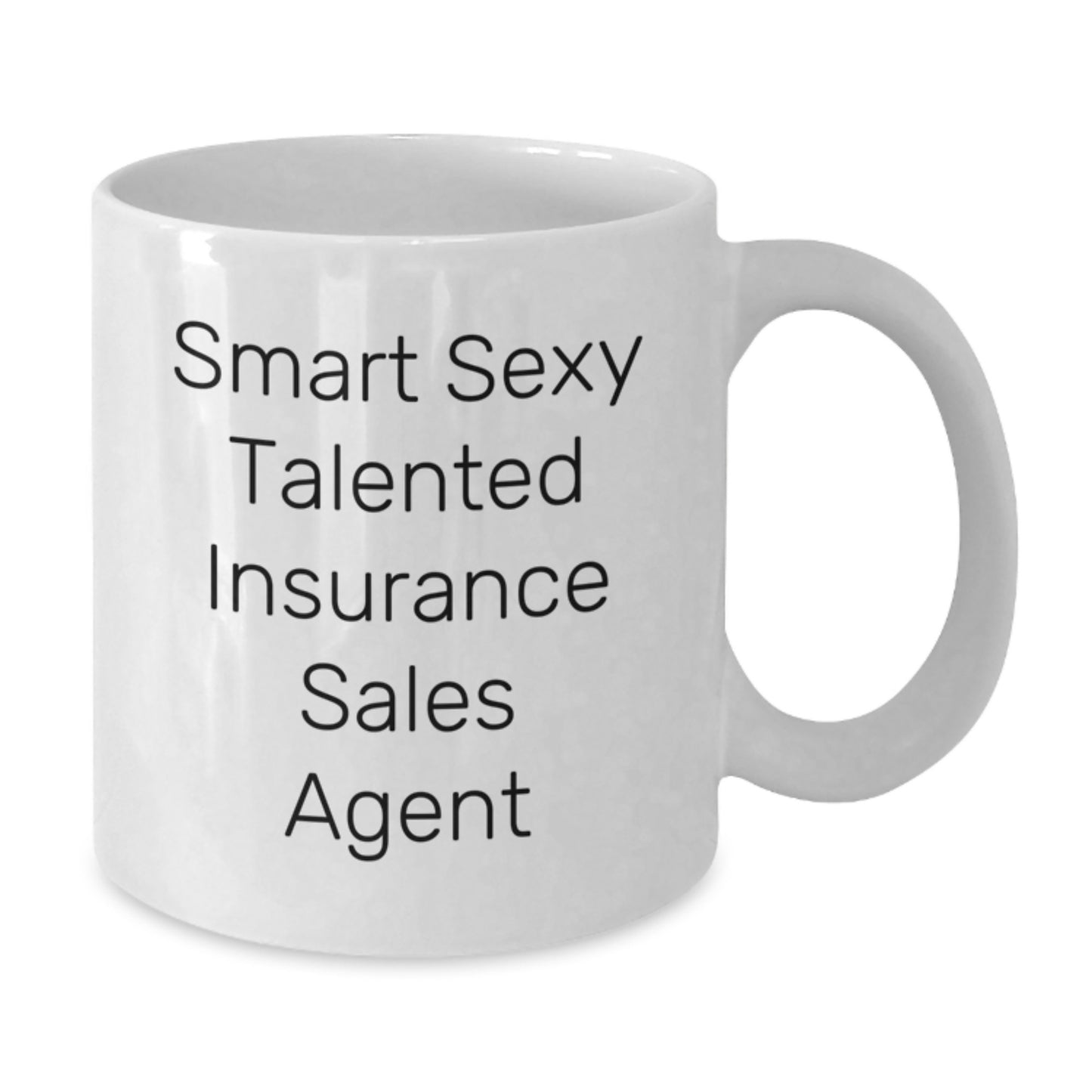 Gifts for Insurance Sales Agent, Funny Quote, White Coffee Mug for Graduation Unique Gifts from Friends - Additional