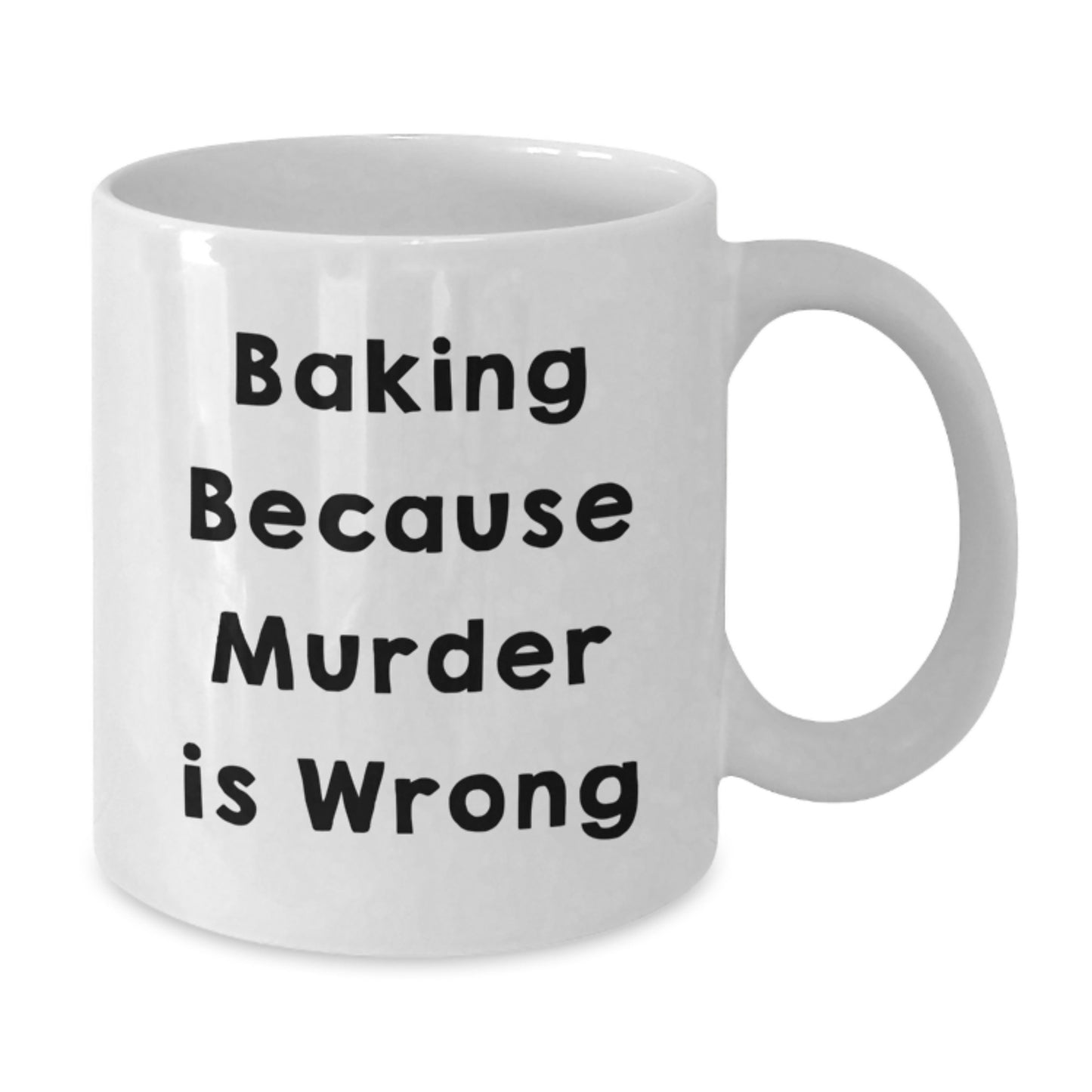 Funny Baking Lover Gifts from Men to Women Friends Family Baking Unique White Coffee Mugs for Valentine's - Additional