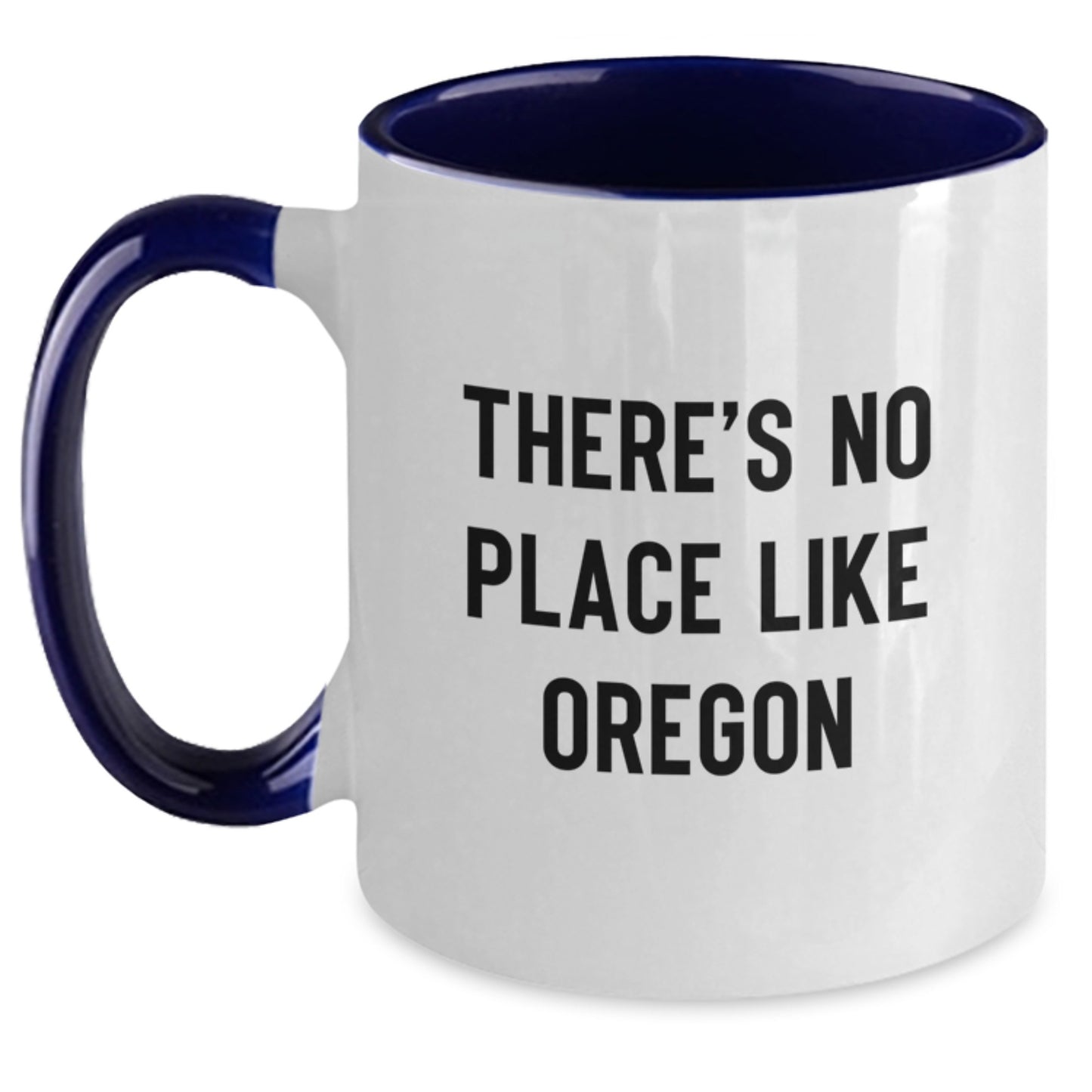 Funny Oregon Two Tone Coffee Mugs Gifts for Men from Oregon - Unique Graduation Unique Gifts - Main