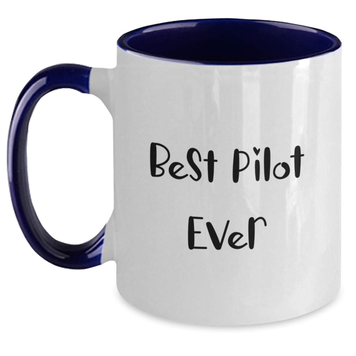 Pilot Keepsake Two Tone Coffee Mug Birthday Gift for Him - Main