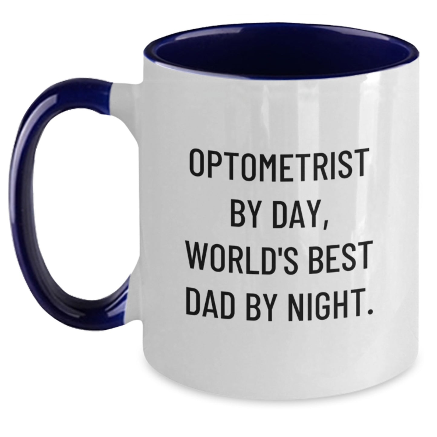 Optometrist Two Tone Coffee Mug Idea for Coworkers Birthday Gift - Main