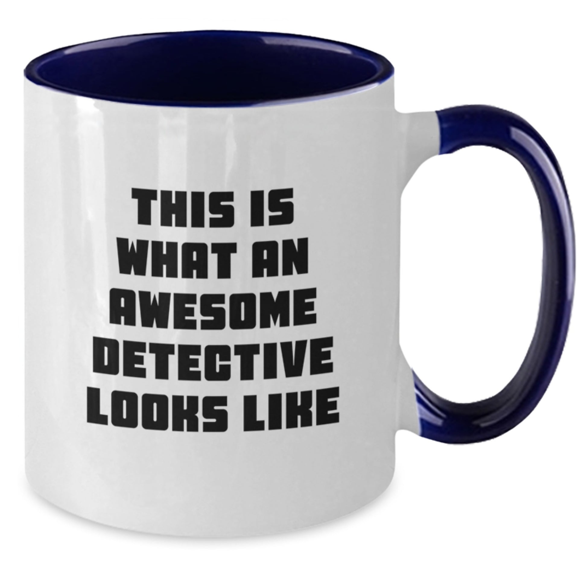 Birthday Gift for Her Detective Two Tone Coffee Mug Classic Present - Additional