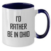 Load image into Gallery viewer, Funny Two Tone Coffee Mug Gifts from Men to Ohio Loving Women Valentine's Unique Ohio Gifts - Additional
