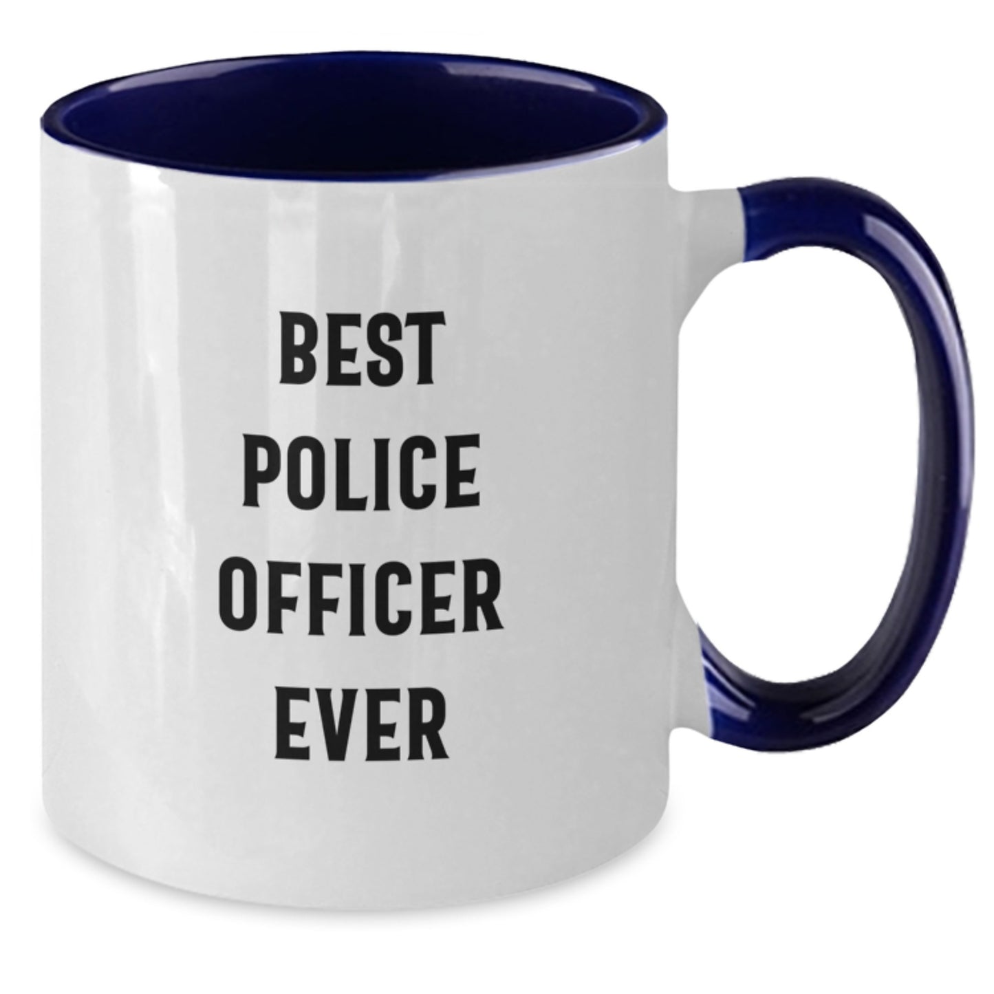 Police Officer Keepsake Two Tone Coffee Mug for Him Birthday Gift - Additional