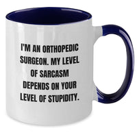 Load image into Gallery viewer, Funny Orthopedic Surgeon Gifts from Men to Friends, Orthopedic Surgeon Humor Christmas Unique Gifts for Him - Additional
