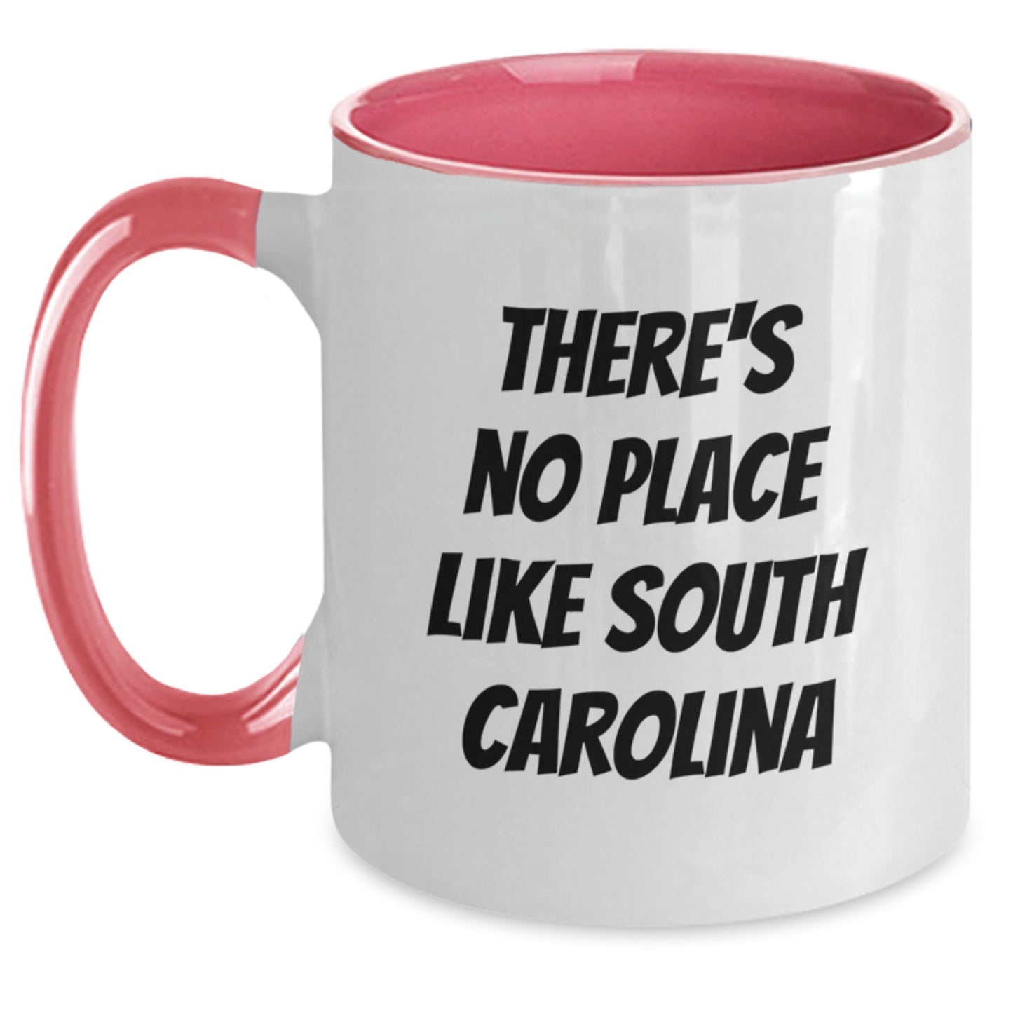 Funny South Carolina Two Tone Coffee Mug Gifts from Friends, Family to Men, Women Graduates - Main