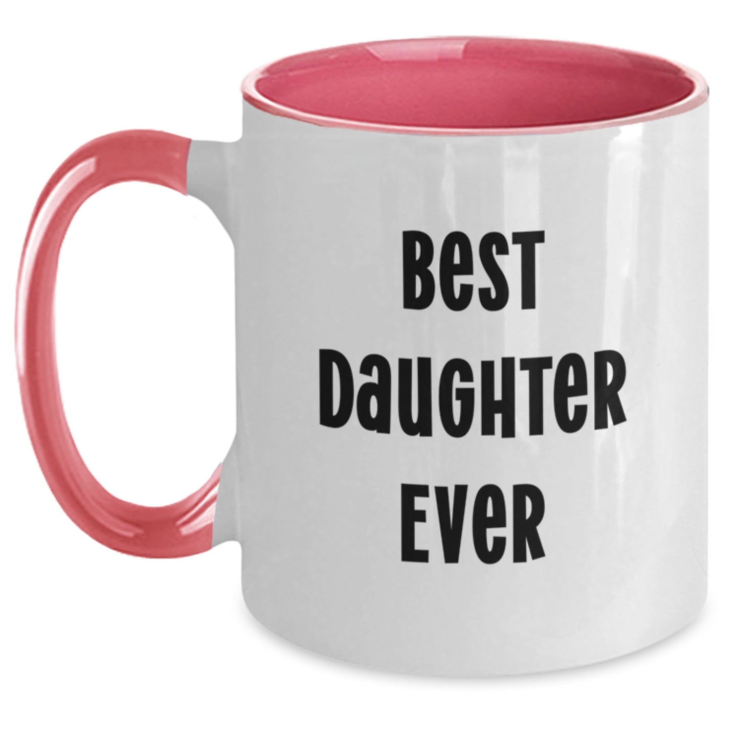 Daughter Keepsake Two Tone Coffee Mug Birthday Gift for Her - Main