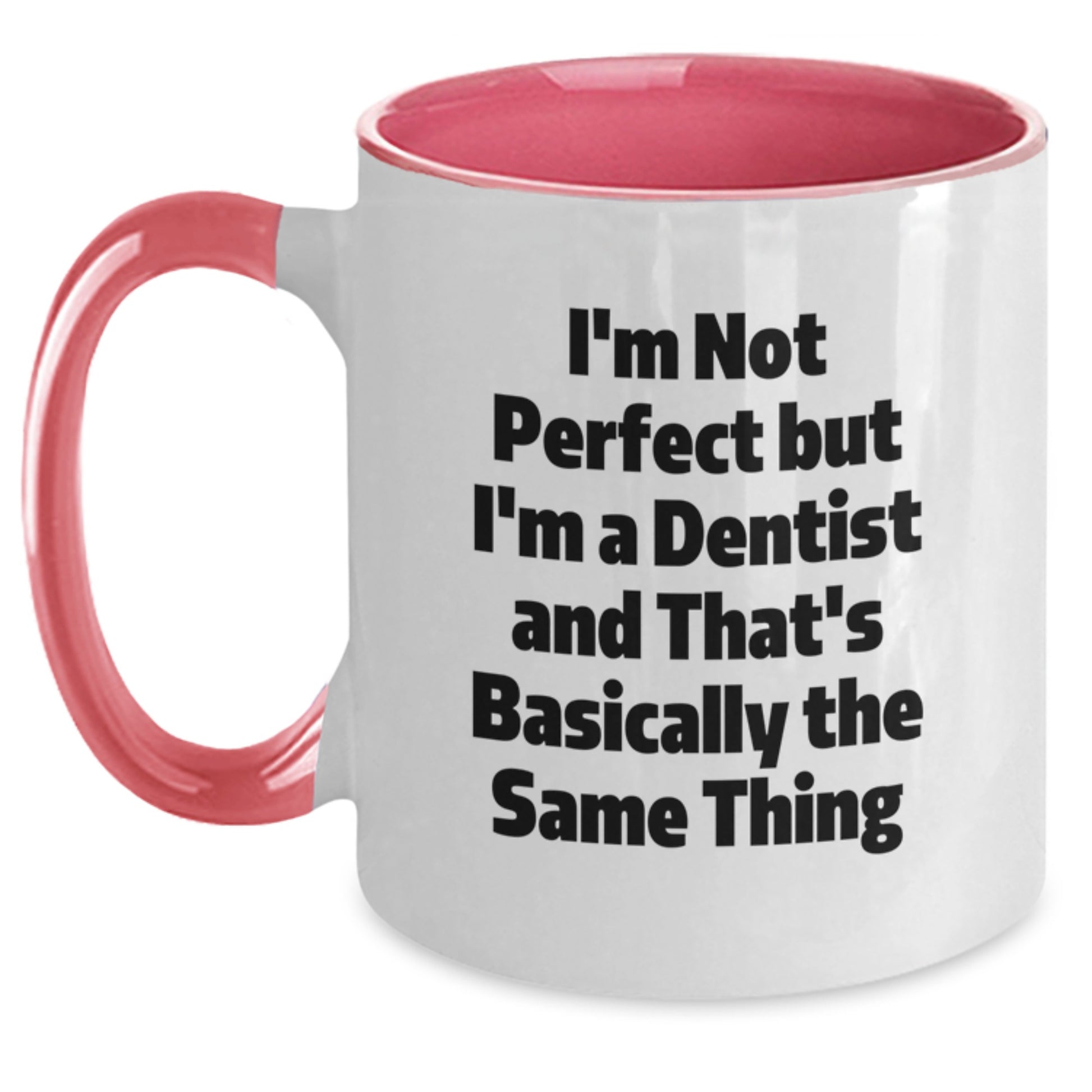 Dentist Keepsake Two Tone Mug for Him – Birthday Gift – 11oz Ceramic - Main