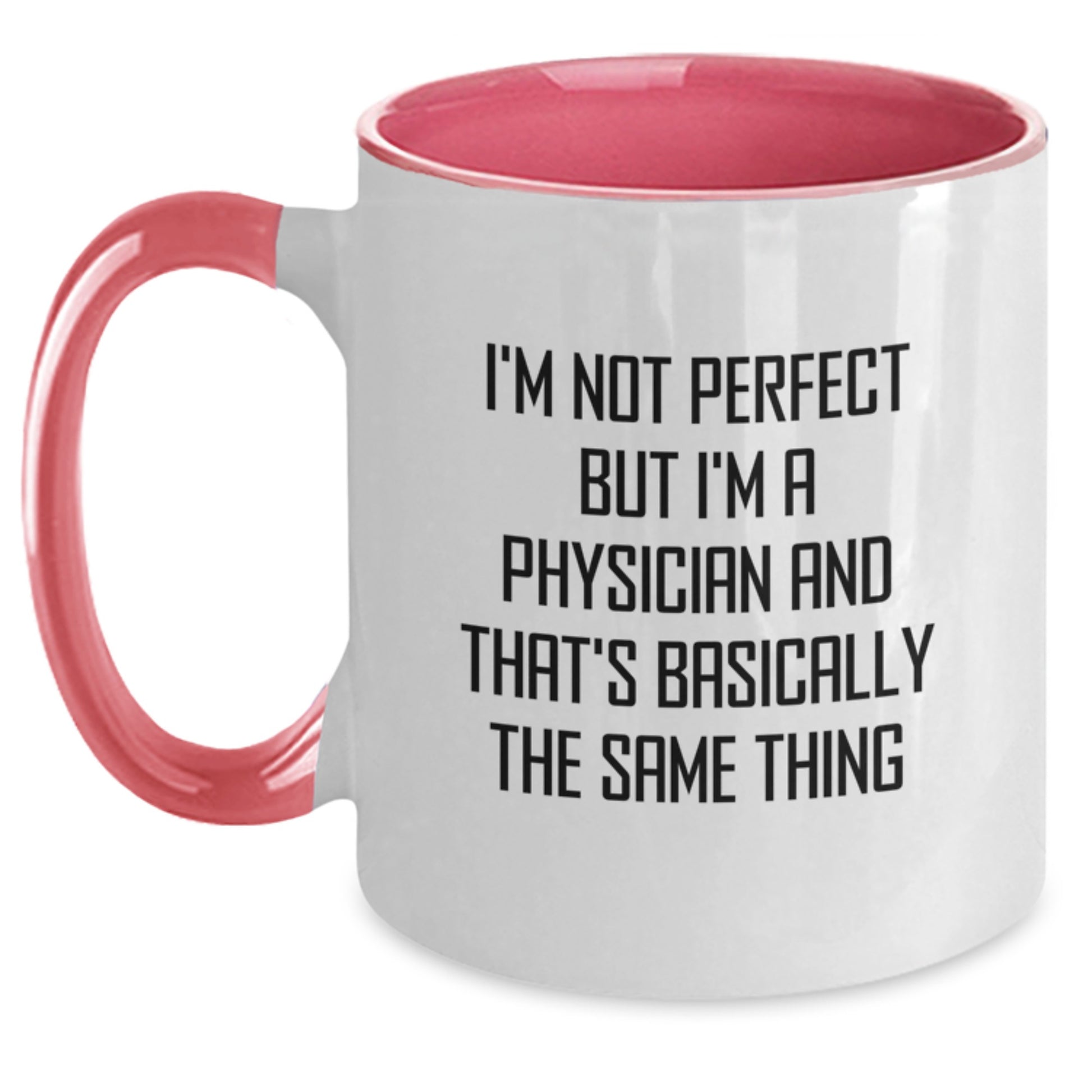 Physician Keepsake Two Tone Coffee Mug for Him Birthday Gift - Main