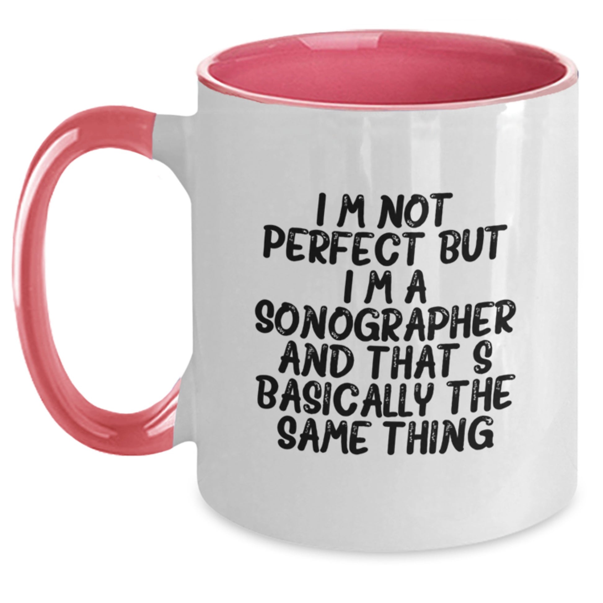 Sonographer Keepsake Mug for Him Birthday Gift - Black & White - Main