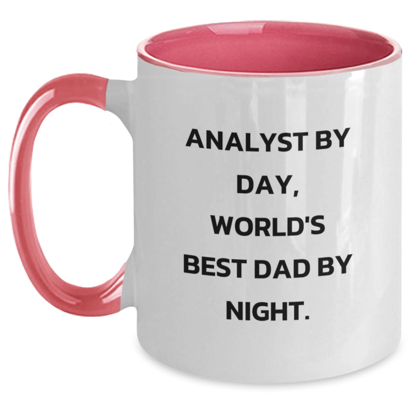 Analyst Keepsake Mug for Him Birthday Gift – 11oz Ceramic Black & White - Main
