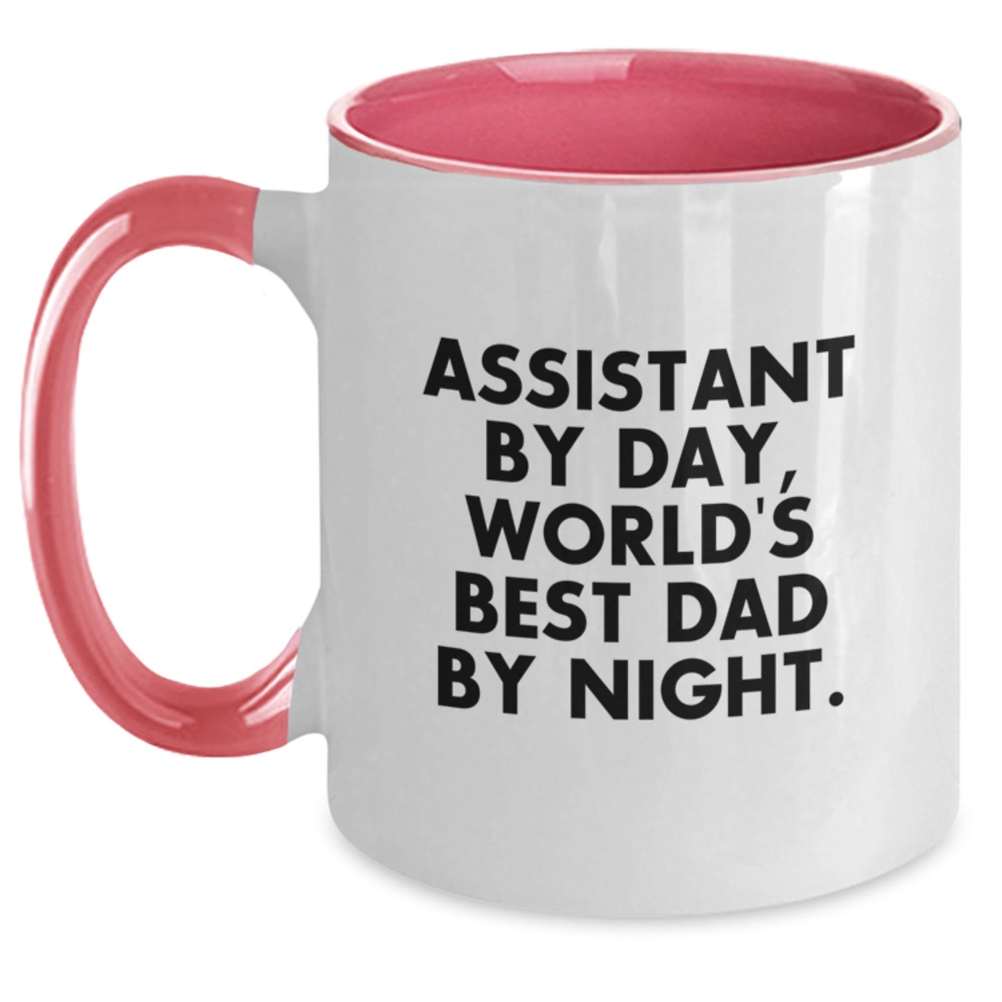 Mug Assistant By Day, Best Dad By Night Birthday Gift for Friends - Main