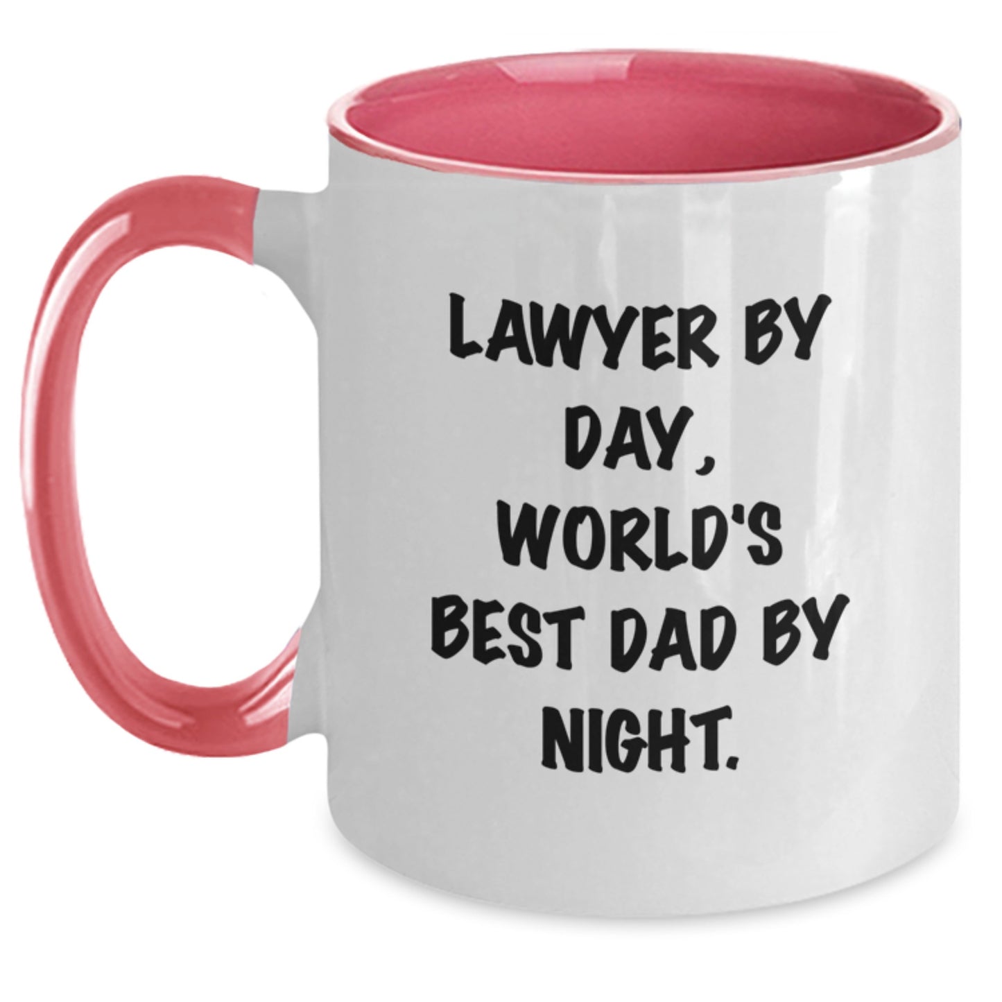Birthday Gift Keepsake Mug for Him Lawyer By Day World's Best Dad By - Main