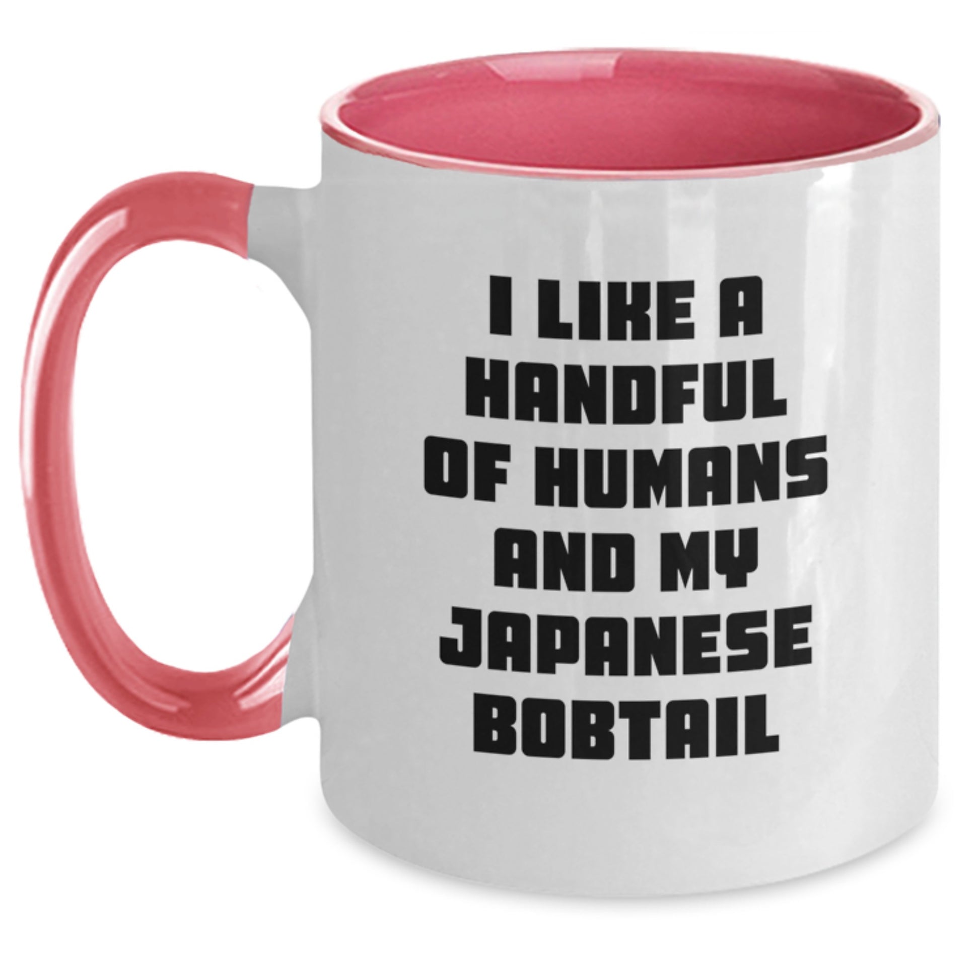 Cute Japanese Bobtail Cat Lover Gifts from Friends, Japanese Bobtail Cat Enthusiast Gifts for Women, Funny Mug for Valentine's - Main