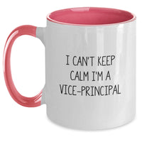 Load image into Gallery viewer, Funny Vice-principal Gifts from Friends to Men Vice-principal Christmas Unique Mugs I Can&#39;t Keep Calm I&#39;m A Vice-principal - Main
