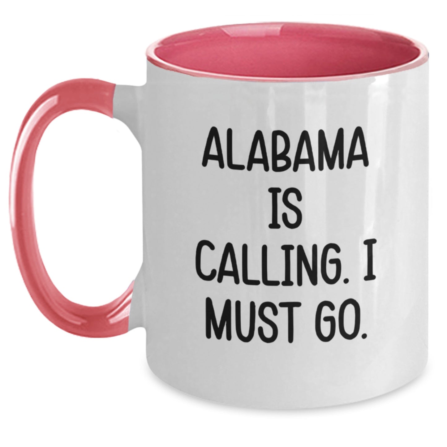 Bold Alabama Two Tone Coffee Mug Novelty Birthday Gift for Friends - Main