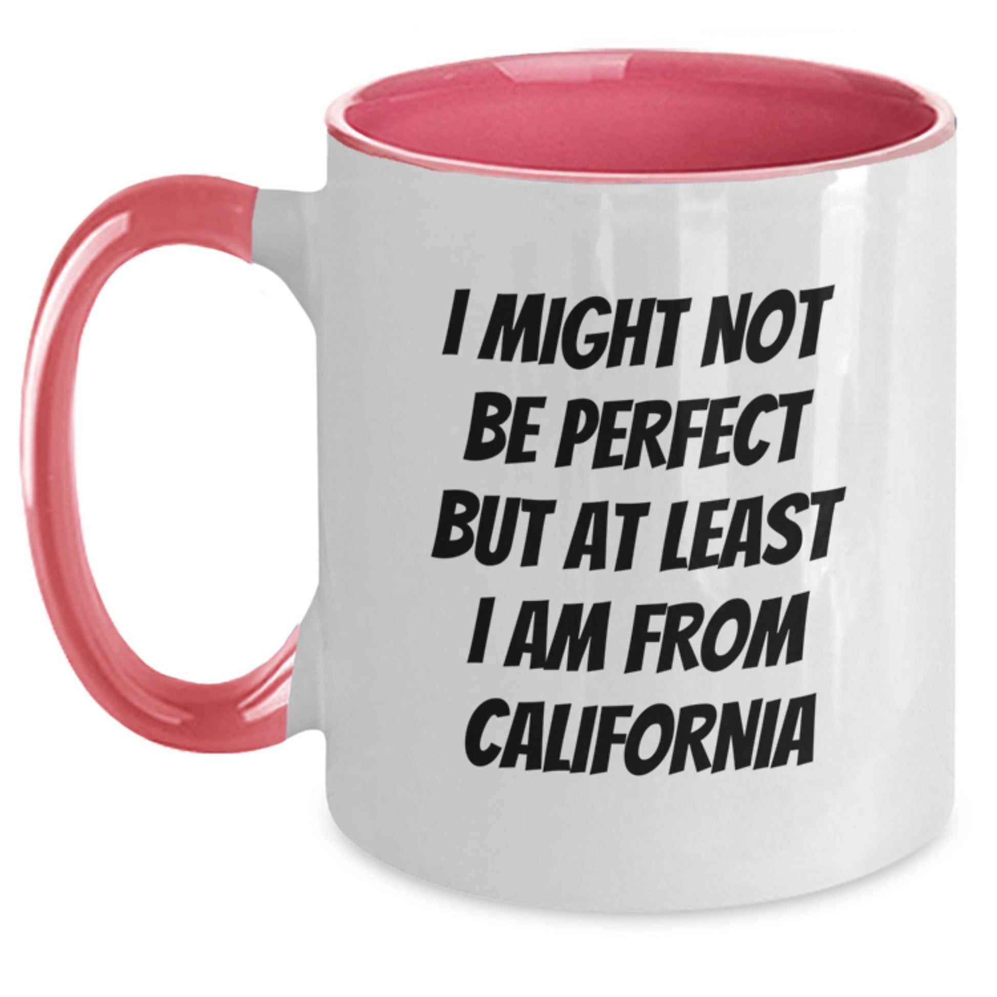 Funny California Two Tone Coffee Mugs, Gifts from Friends, Unique Valentine's Gifts for California Men, Women - Main