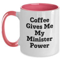 Load image into Gallery viewer, Funny Minister Coffee Mug Gifts for Men Women Friends Coworkers Family Valentine's Unique - Main
