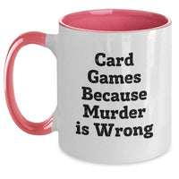 Load image into Gallery viewer, Funny Card Games Gifts for Card Game Lovers, Two Tone Coffee Mugs from Friends, Unique Valentine's Gifts for Women - Main
