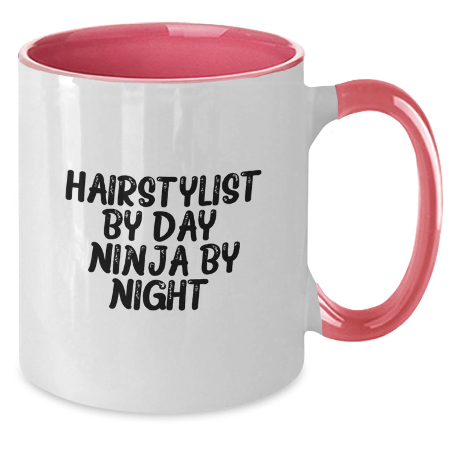 Funny Hairstylist Gifts from Men, Unique Birthday Unique Gifts for Hairstylist Friends or Family, Two Tone Coffee Mug - Additional