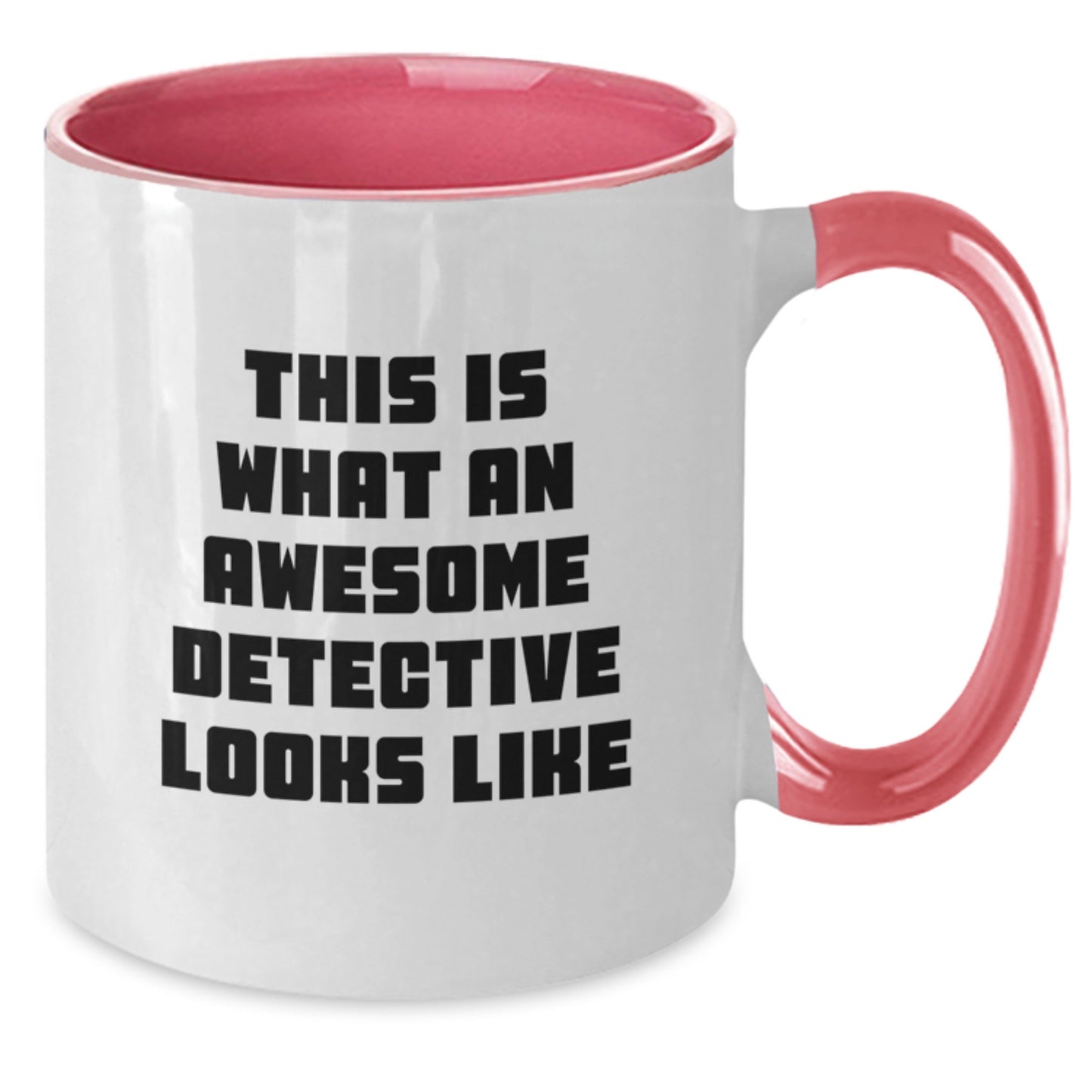 Birthday Gift for Her Detective Two Tone Coffee Mug Classic Present - Additional
