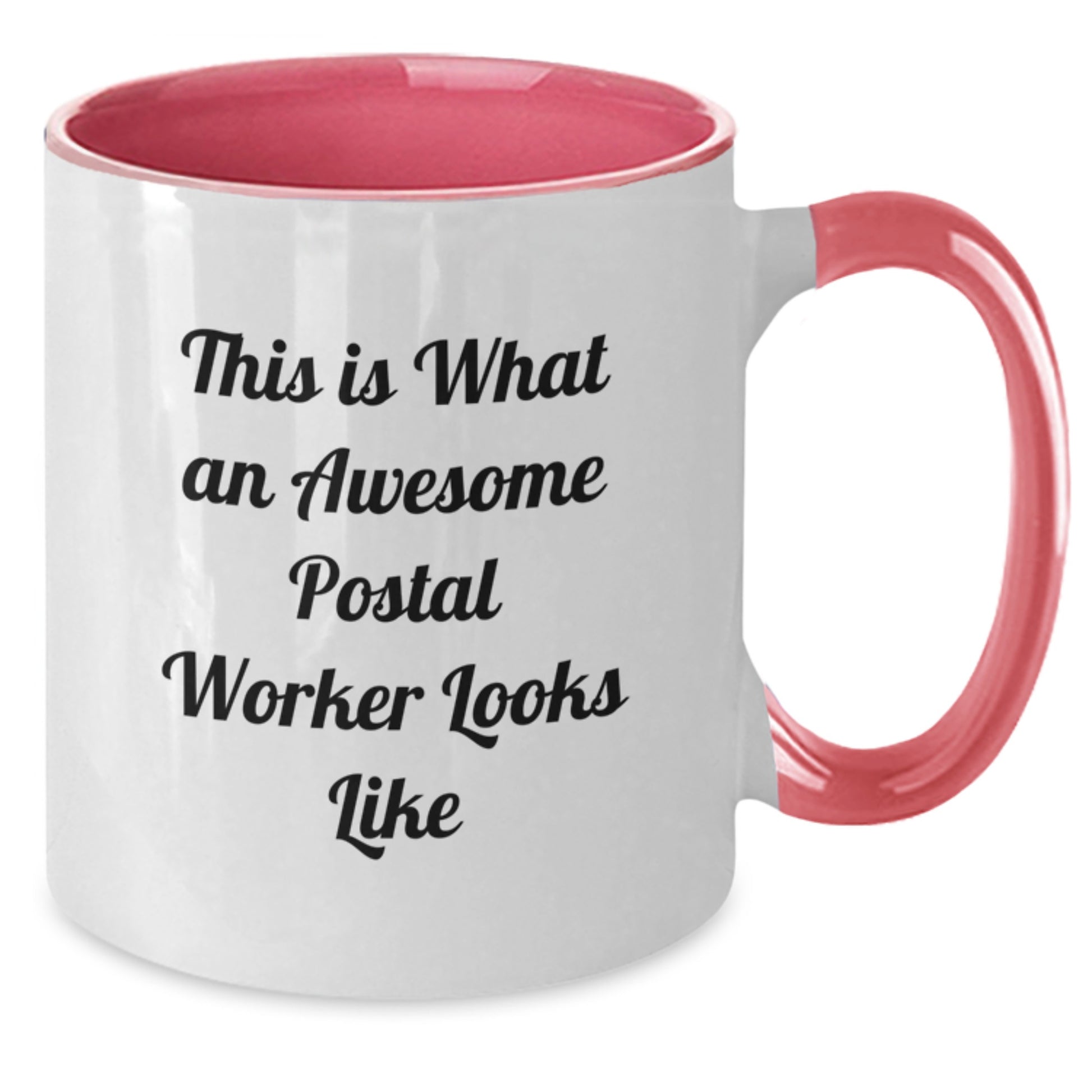 Postal Worker Keepsake Mug for Him Birthday Gift – Black & White - Additional
