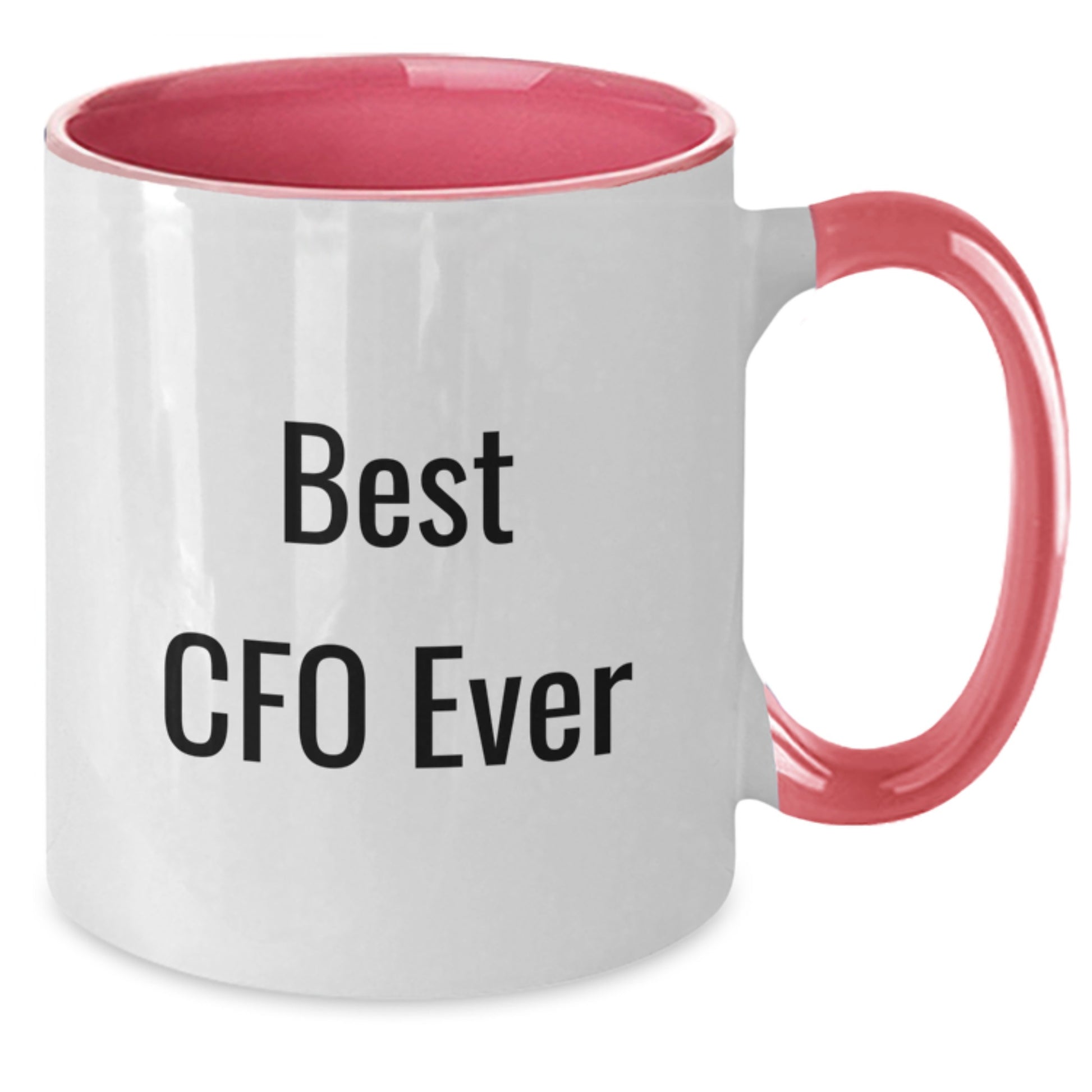 Cfo Keepsake Two Tone Coffee Mug for Him Best Cfo Ever Birthday Gift - Additional