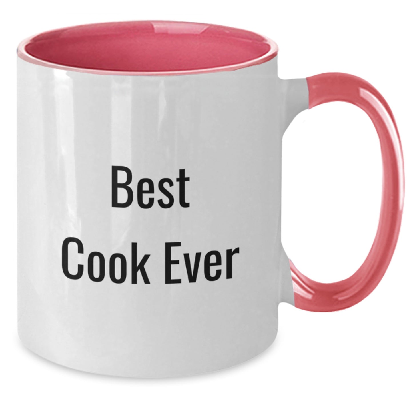 Best Cook Ever Keepsake Mug for Him Black & White Ceramic Birthday Gift - Additional