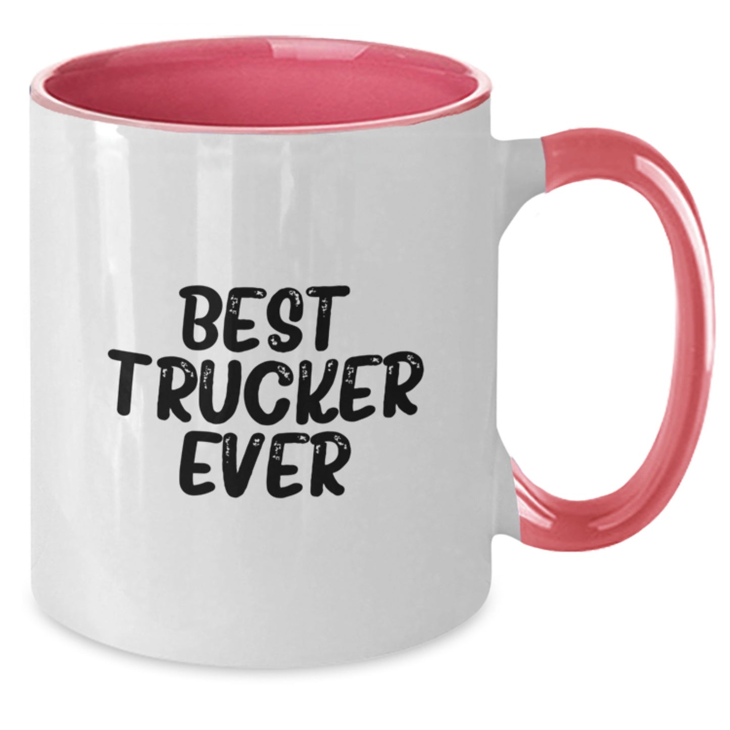 Trucker Keepsake Two Tone Coffee Mug for Him Birthday Gift - Additional