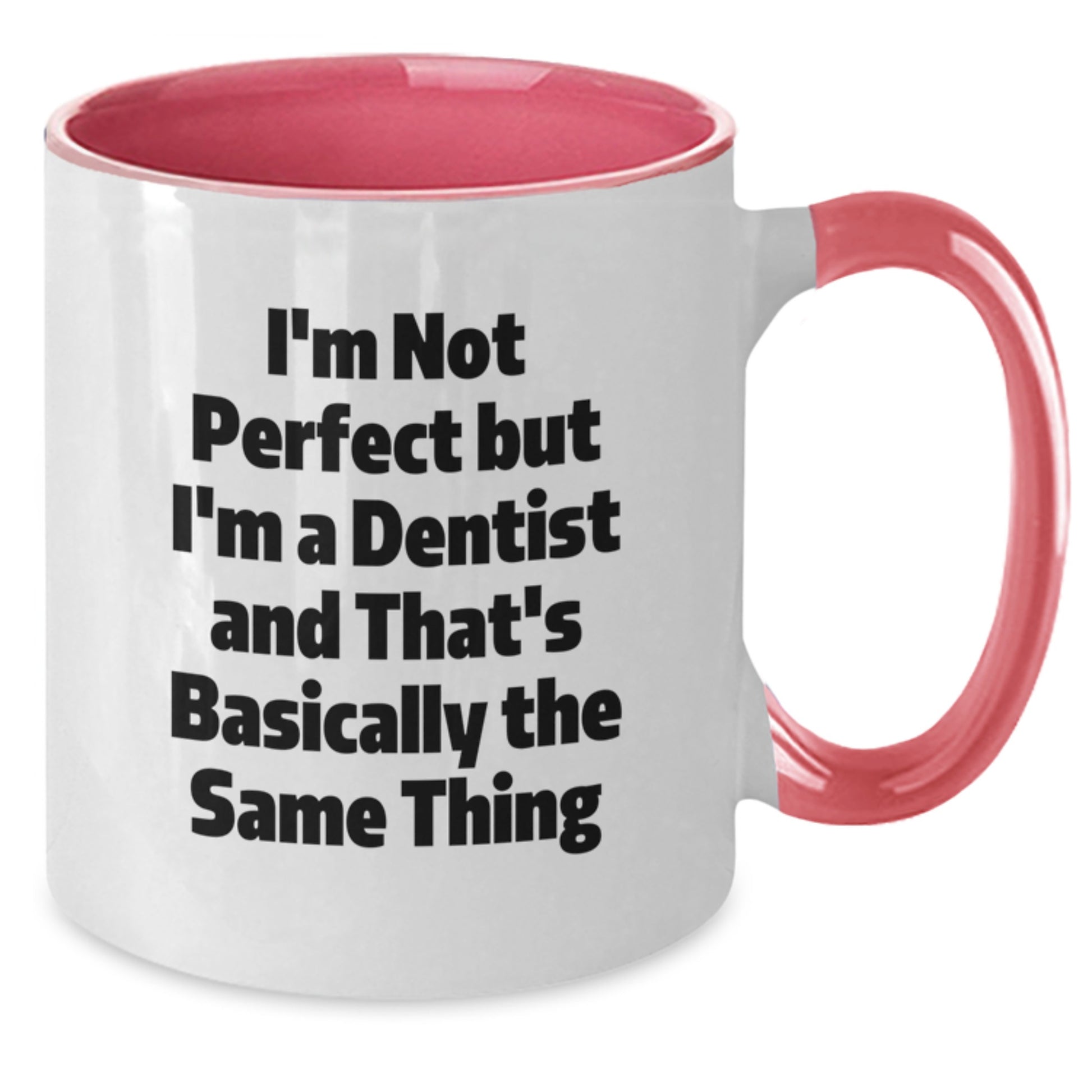 Dentist Keepsake Two Tone Mug for Him – Birthday Gift – 11oz Ceramic - Additional