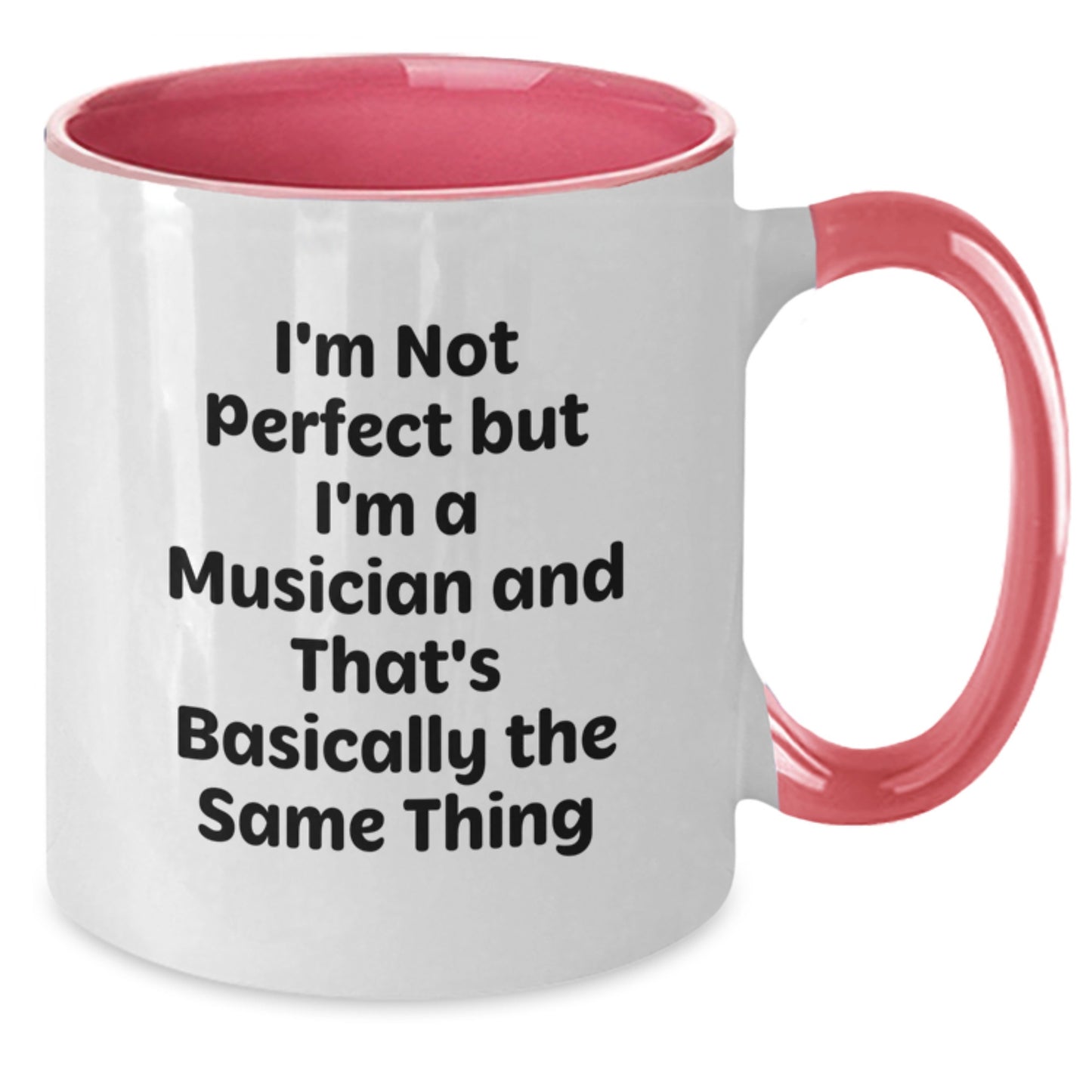 Musician Keepsake Two Tone Coffee Mug for Him Birthday Gift Ceramic - Additional