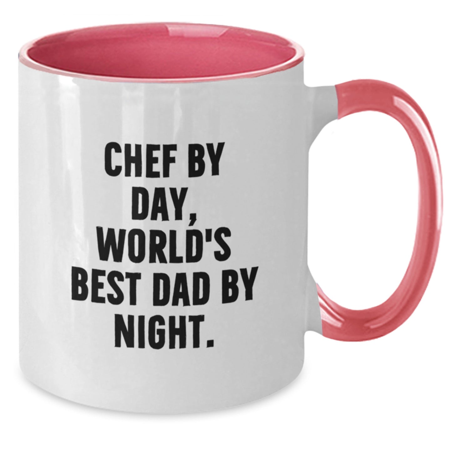 Birthday Gift for Her Present Chef By Day, World's Best Dad By Night Two - Additional