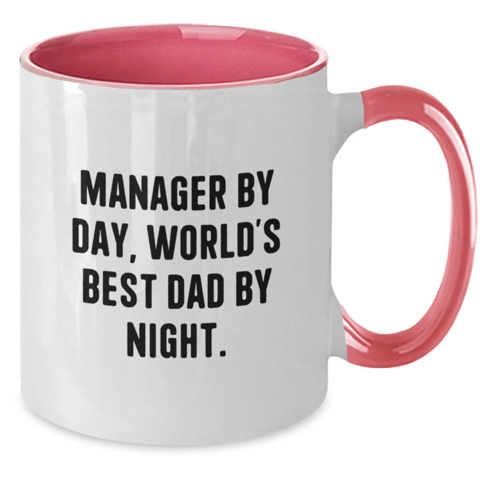 Manager Keepsake Mug for Him Birthday Gift Black & White Ceramic 11oz - Additional