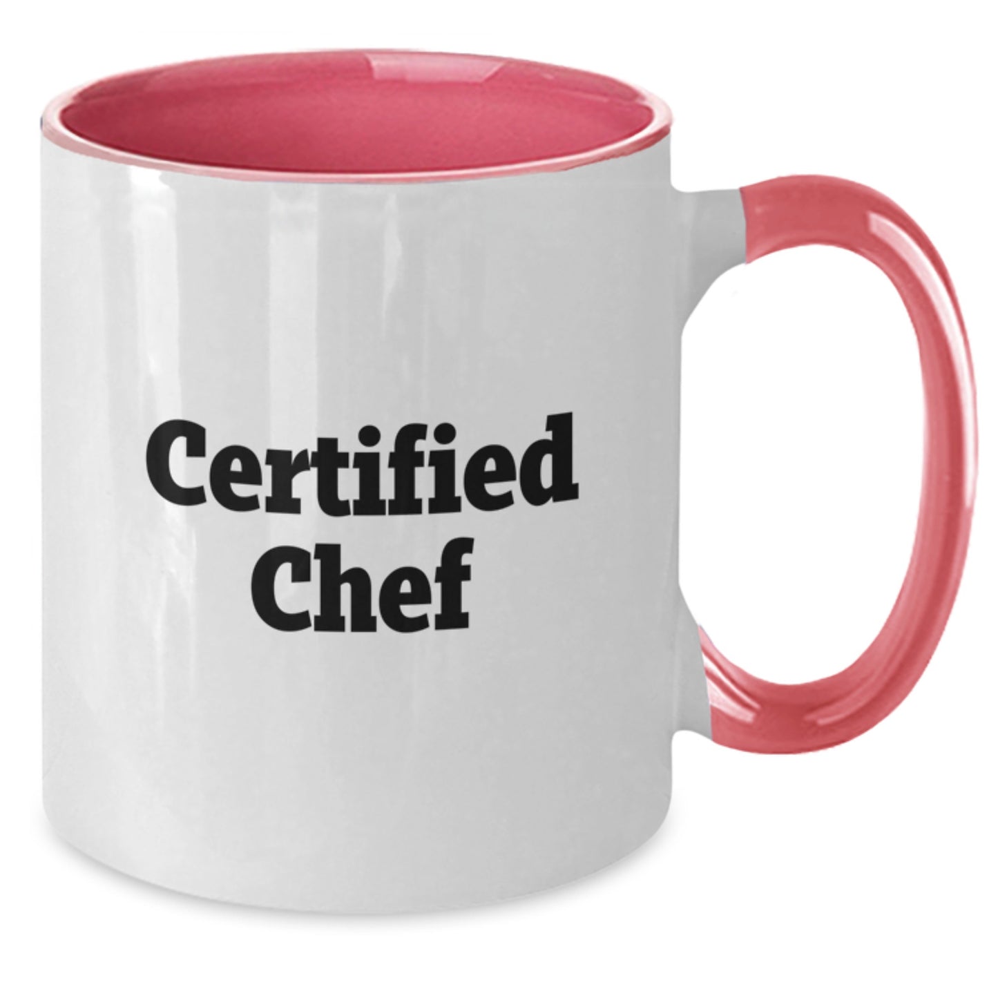 Funny Chef Quotes Gifts from Friends for Chef Christmas Unique Mugs, Two Tone Coffee Mug, 11oz Ceramic, Black and White, Red and White, Navy and White, Pink and White, Microwave and Dishwasher Safe - Additional