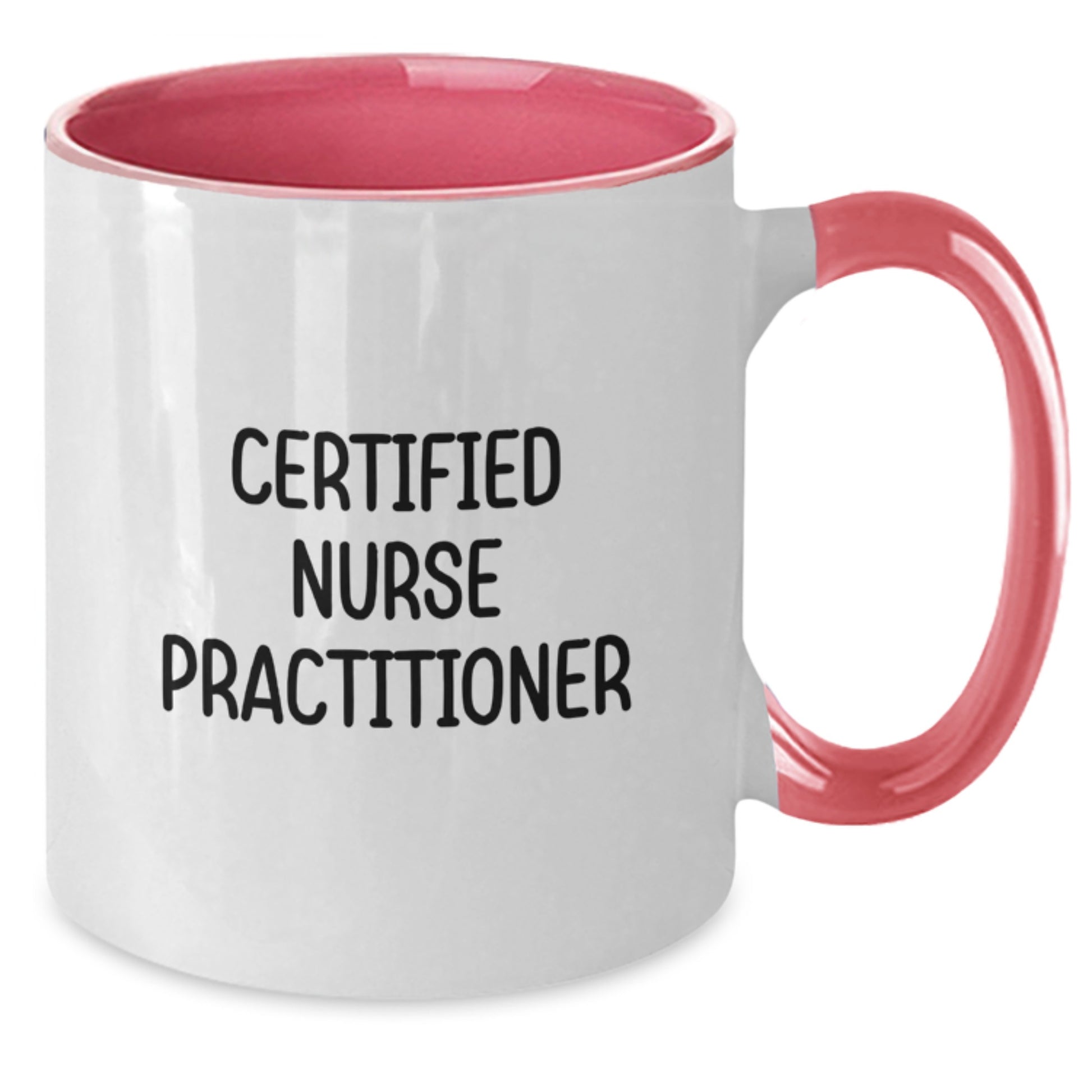 Funny Nurse Practitioner Gifts from Friends and Family, Valentine's Unique Coffee Mugs for Nurse Practitioners, Certified Nurse Practitioner Humor, Two Tone Coffee Mug - Additional
