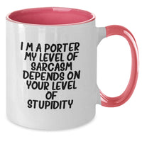 Load image into Gallery viewer, Funny Sarcasm Gifts from Men to Friends and Family for Porter Coffee Lover Christmas Unique Mugs - Additional
