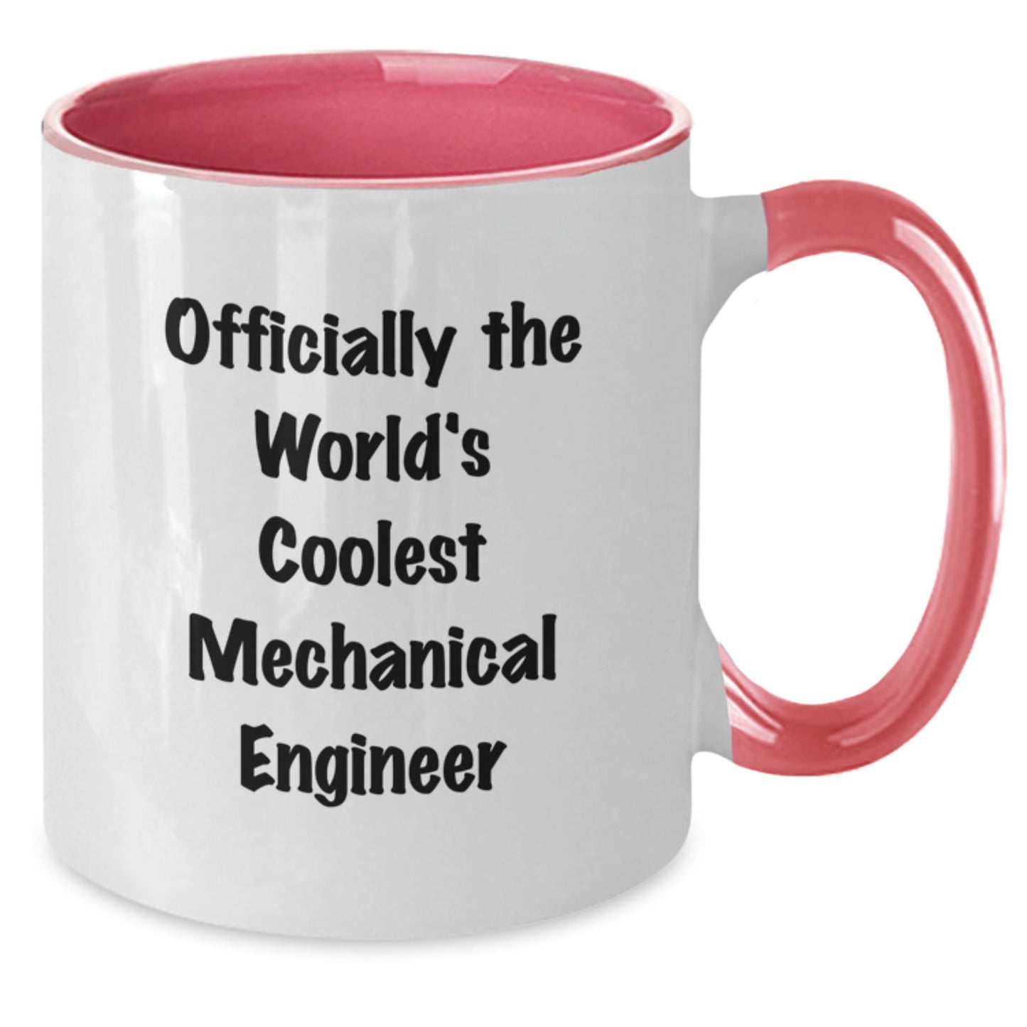 Funny Mechanical Engineer Gifts from Friends, Unique Two Tone Coffee Mugs for Christmas Unique Gifts for Men, Officially The World's Coolest Mechanical Engineer - Additional