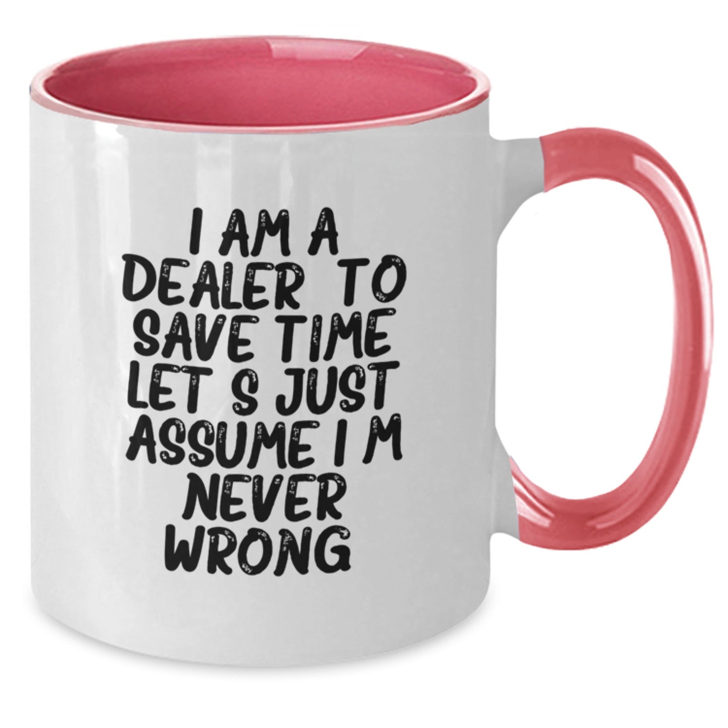Funny Dealer Gifts, Two Tone Coffee Mugs for Men, Women, Friends, Family, from Dealers, Christmas Unique Gifts for Him, Her, Coworkers. - Additional
