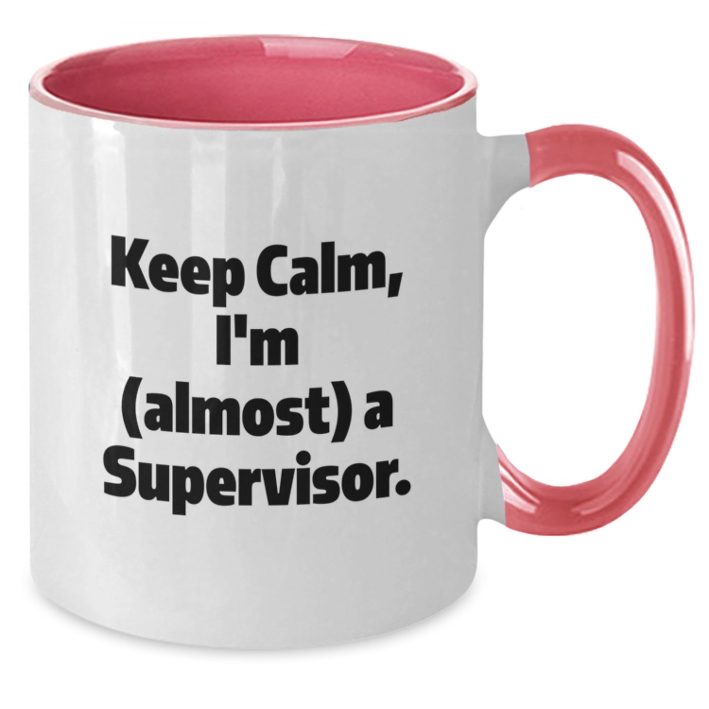 Funny Supervisor Quotes, Gifts from Men, Women or Friends for Supervisor, Mother's Day Unique Gifts, Two Tone Coffee Mug, Keep 'em Laughing - Additional