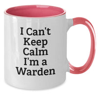 Load image into Gallery viewer, Funny I&#39;m A Warden Coffee Mug, Gifts from Friends for Warden, Two Tone Black and White Mugs for Christmas Unique - Additional
