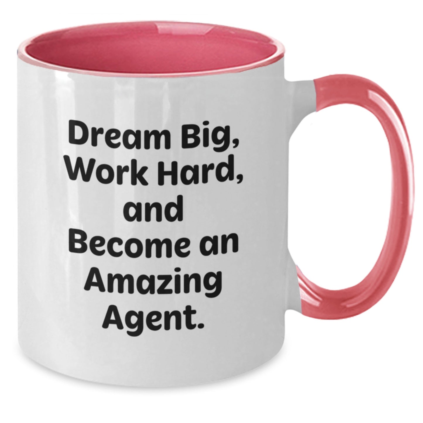 Funny Agent Quotes Inspired Two Tone Coffee Mug Gifts from Men Friends Family for Father's Day Unique Agent Agent Gifts - Additional