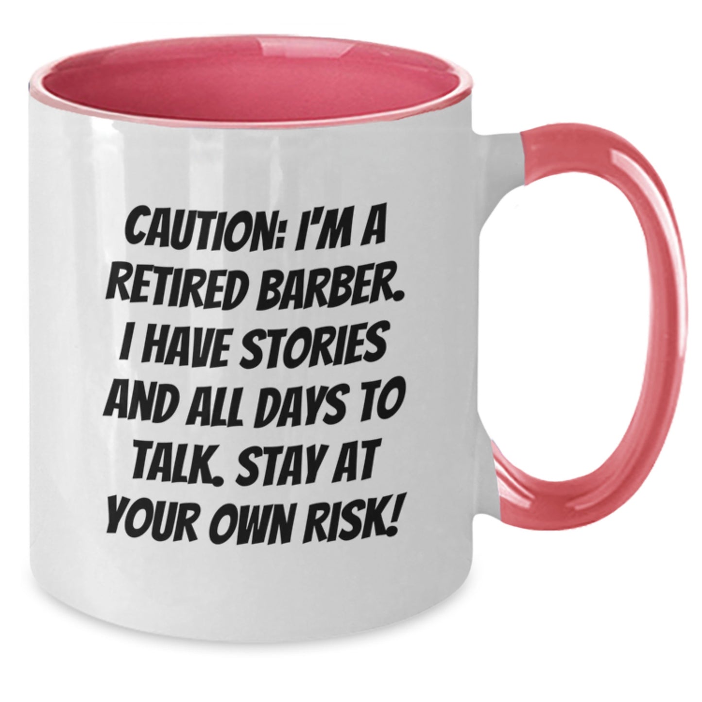 Funny Barber Gifts for Men Valentine's Unique Two Tone Coffee Mugs from Friends, Family, Coworkers - Additional
